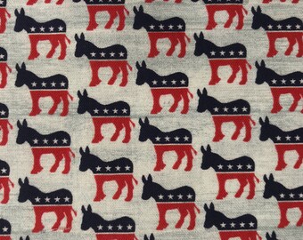 Donkey Cotton Fabric - Grey