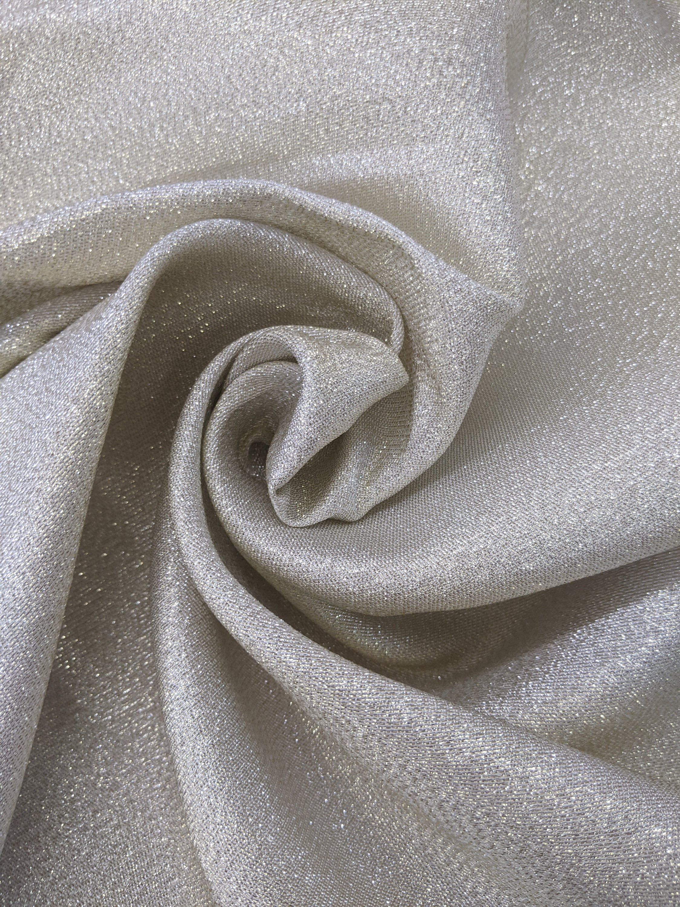 5 Colors of Metallic Fabric by the Yard/ Shimmer Fabric/ Metallic Satin ...