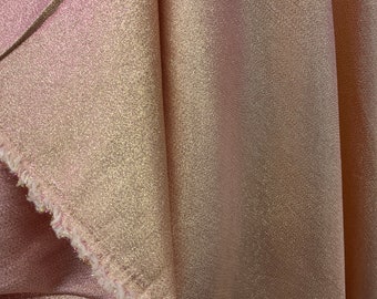 5 Colors of Metallic Fabric by the Yard/ Shimmer Fabric/ Metallic Satin Fabric