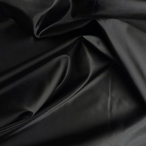 Black Polyester Lining Fabric - By the Yard **SALE**