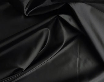 Black Polyester Lining Fabric - By the Yard **SALE**