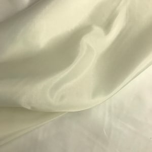 Ivory Polyester Lining Fabric - By the Yard