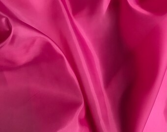 Fuchsia Polyester Lining Fabric - By the Yard