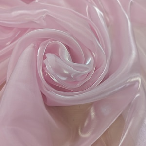 3 Colors Liquid Organza fabric - Satin Organza fabric - Sheer Fabric by the Yard