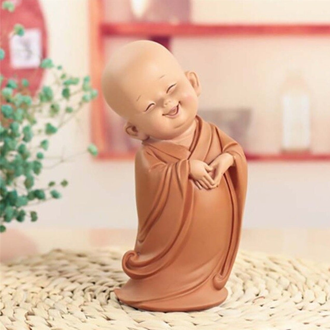 Buy 16 Cm Buddha Statue Baby Buddha Monk Statue Gift Decoration Online in  India - Etsy