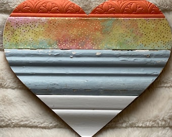 Handmade Reclaimed Wood Heart Rustic Farmhouse Wall Decor Gallery Wall