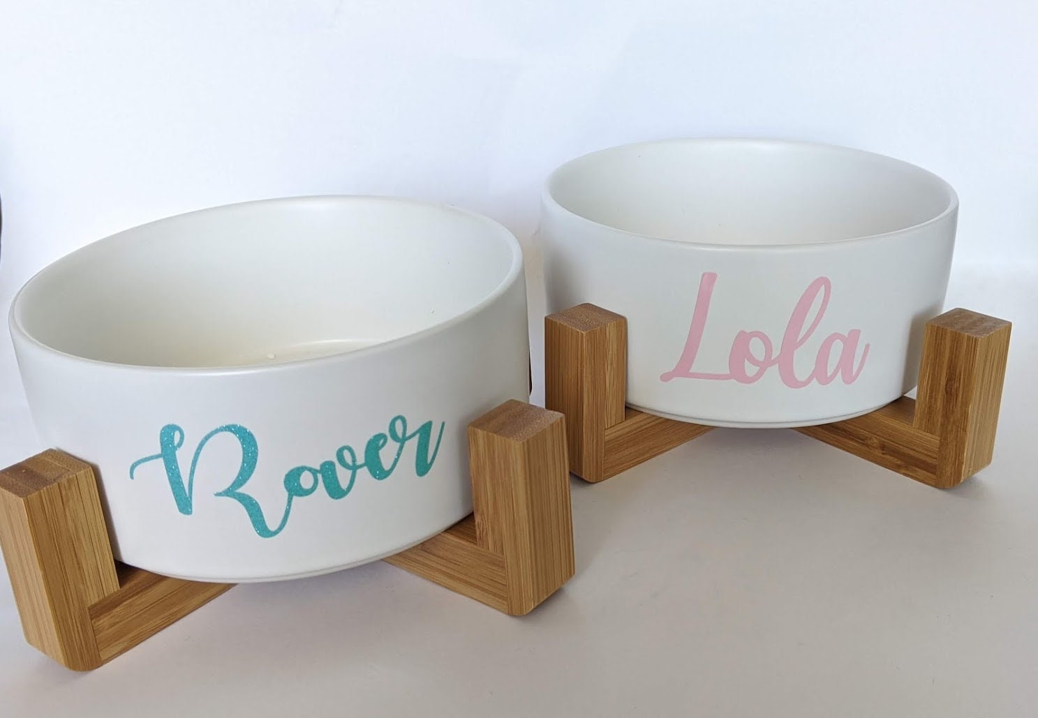 Personalised custom ceramic pet bowl Etsy