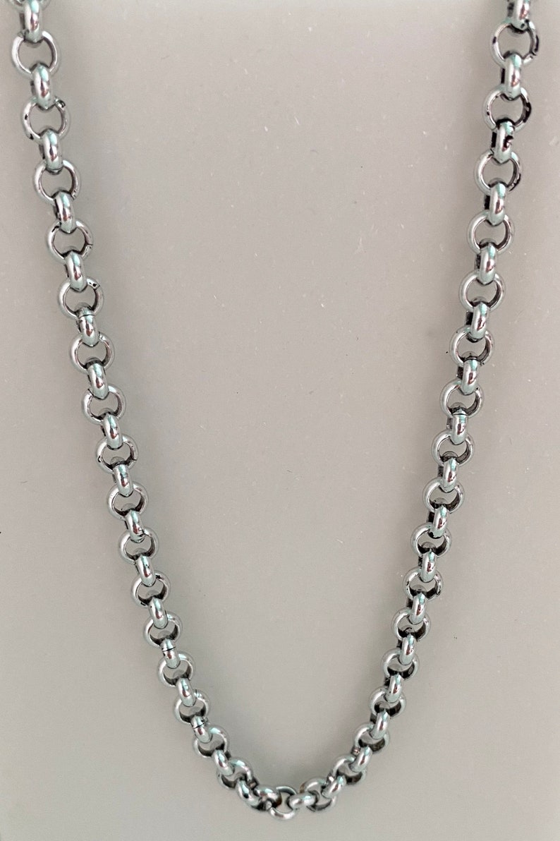 True vintage silver belcher chain Etsy
