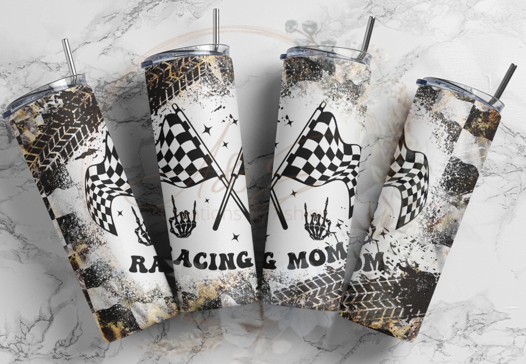 Shell Racing Tumbler 20 Oz Skinny Racing Mom Tumbler Wrap, Motocross, PNG, Instant Download ...