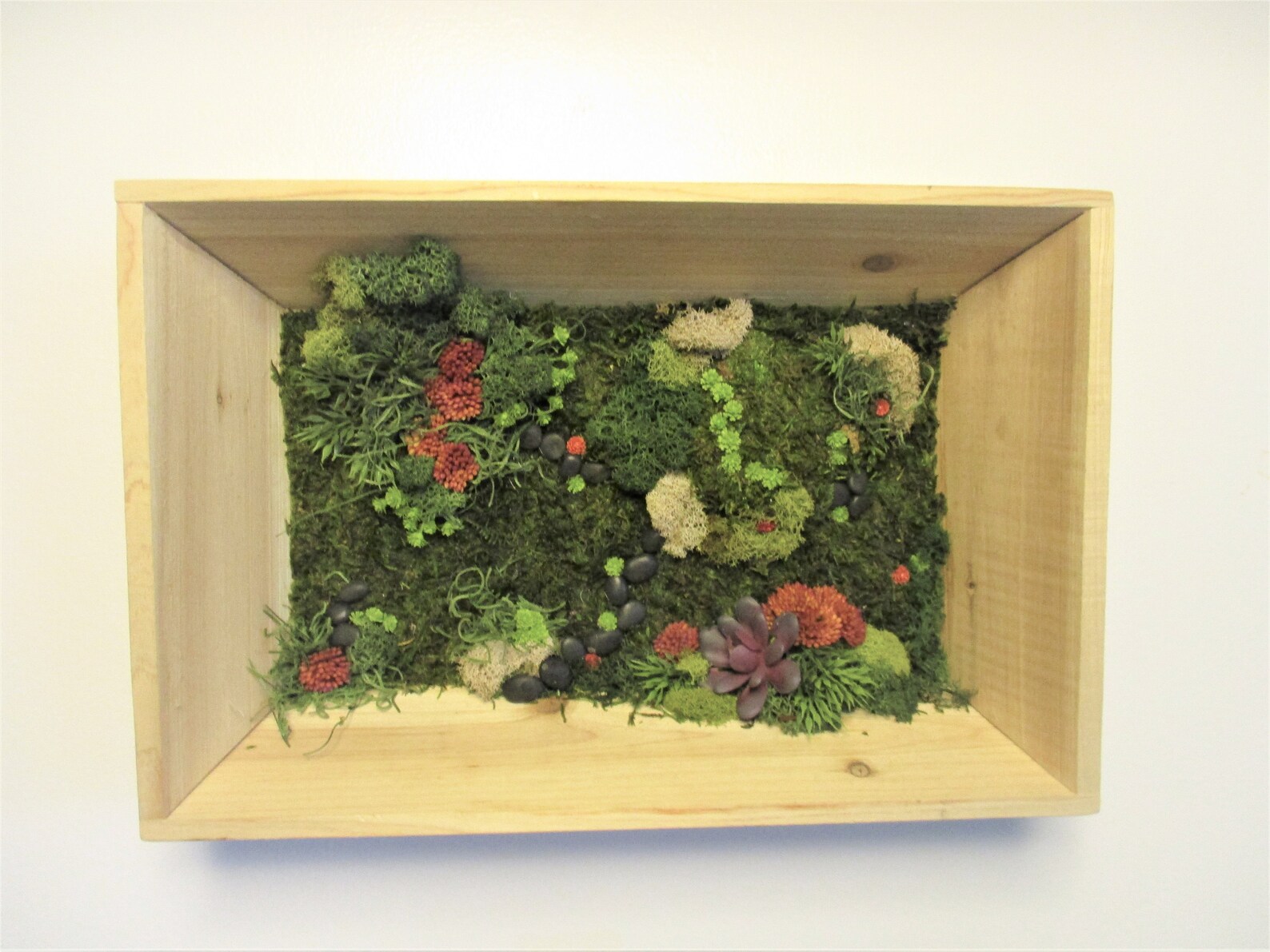 Preserved moss art table top decor Etsy