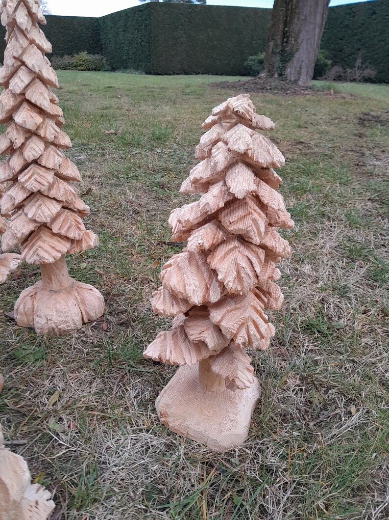 Wooden Tree, the Original Wooden Sculpture Made From a Single Block of