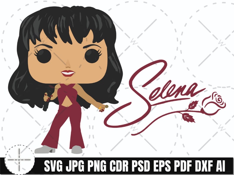 Selena Quintanilla Pop Funko Svg Funny Selena Svg Selena Pop | Etsy
