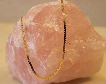 Serpentine Gold Chain