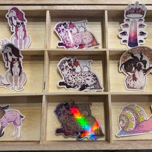 Oonaverse Stickers | Animal Stickers | Fantasy Stickers | Vinyl Stickers | Laptop Stickers