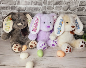 Personalisierter Osterhase, Ostergeschenk für Kinder, Osternest als Personal