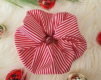 Christmas hair scrunchie,  hair accessories