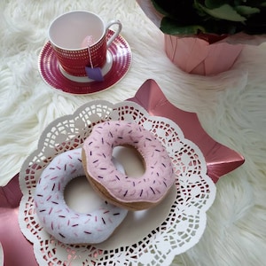 Felt donuts. Set of 2 .