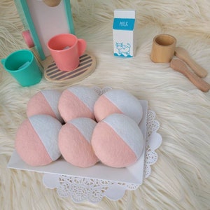 Felt cookies, felt food , pretend play food, play cookies, Christmas present