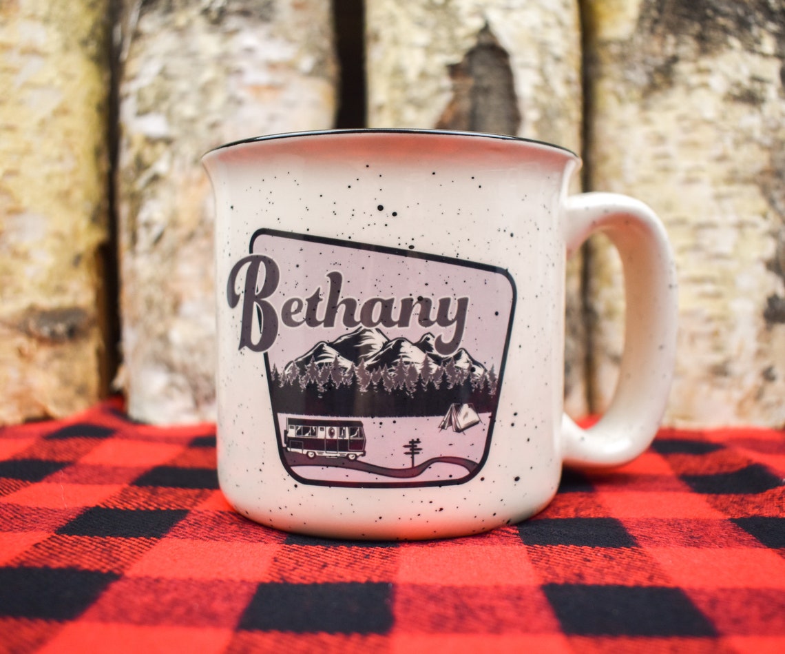 Tasse à Café De Camping Personnalisée Décor De Camping-car - France
