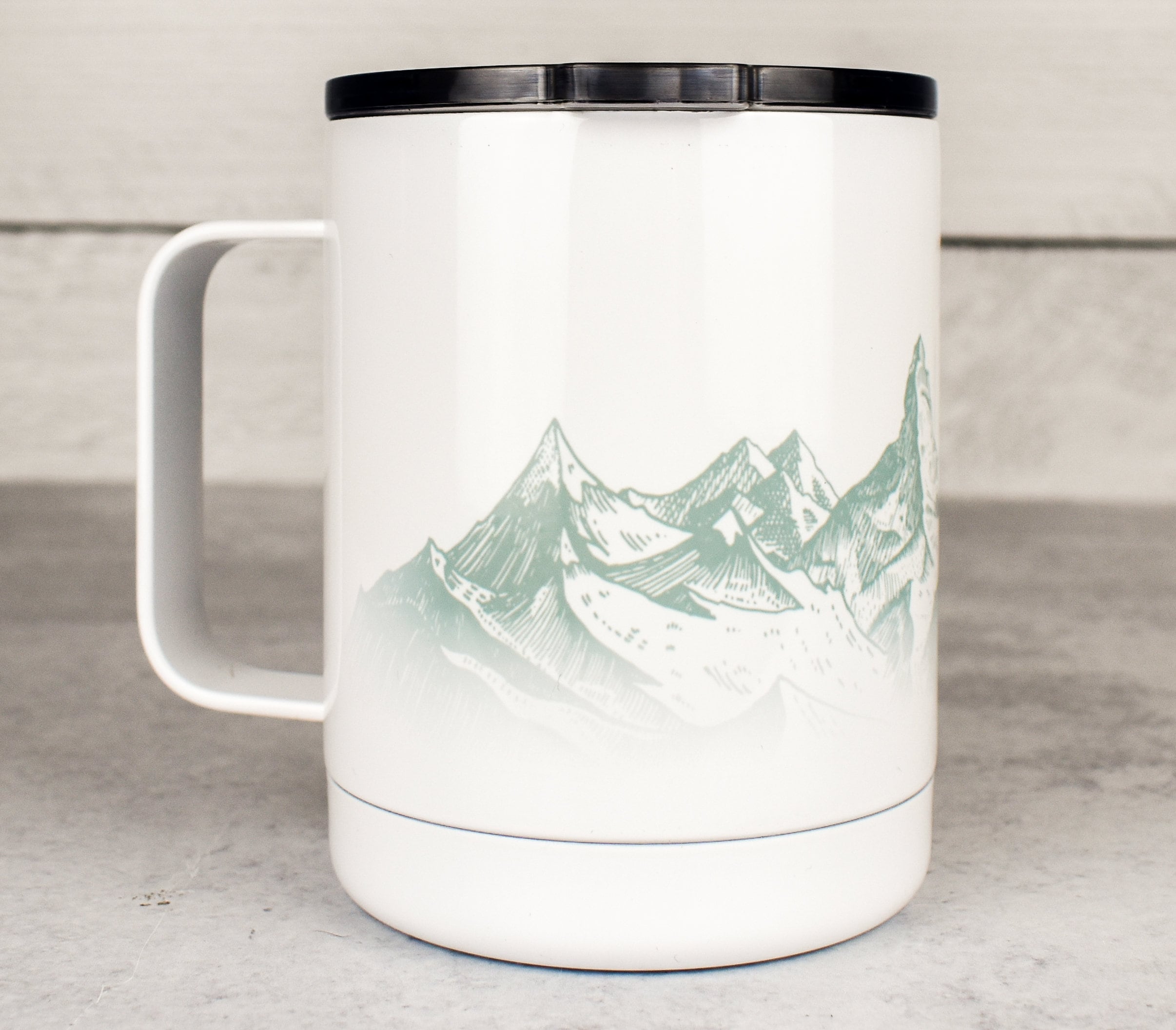 Custom Mountain Travel Mug Randonnée Outdoors Adventure Mug Etsy
