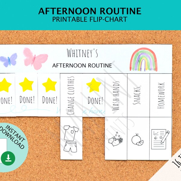 Positivity Flip Chart Etsy