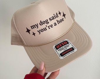 Funny Dog Quote Trucker Hat – Sarcastic Pet Lover Baseball Cap