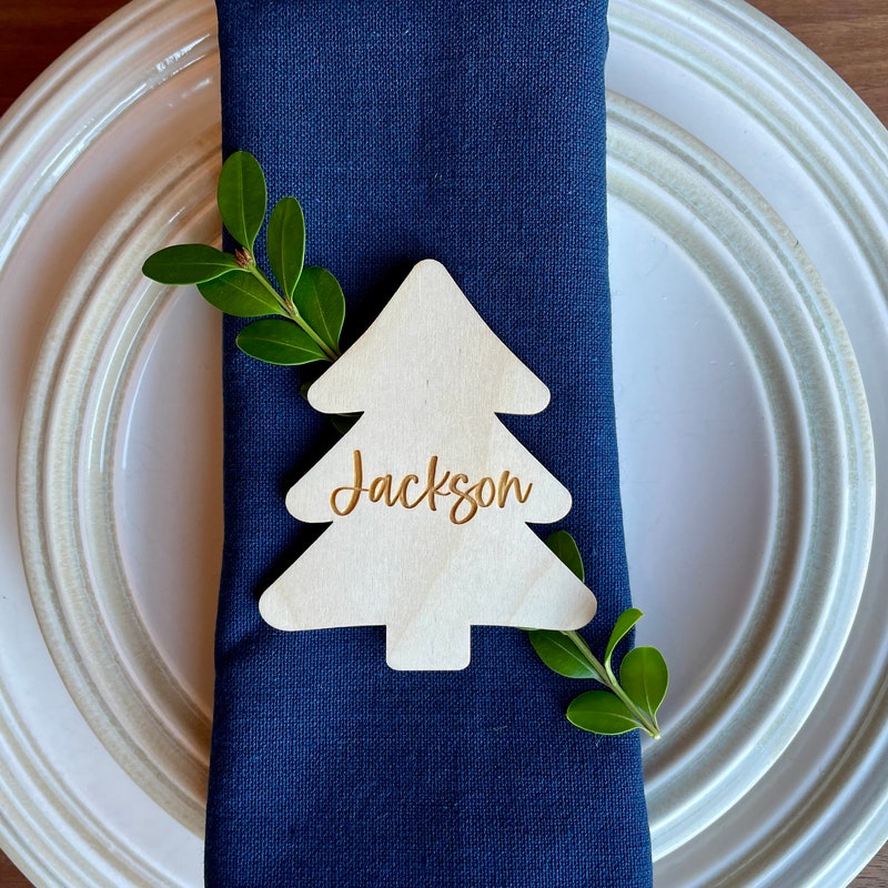 Christmas Place Setting - Etsy