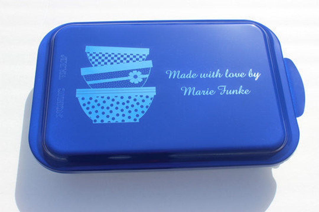 Personalized Nordic Ware Aluminum Cake Pan vintage Mixing Bowls 