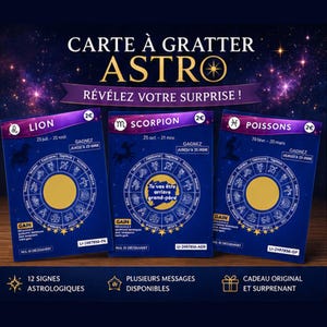 Lot De 6 Dés Du Zodiaque – Astrologie, Constellations, Chiffres Dorés, Acrylique 20 Mm, Pour Tarot Et Divination