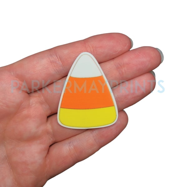 Candy Corn Planar Resin | Candy Corn Cabochon | Flatback | Candy Corn Accessories | Hair Bow Charm | Scrapbooking | Embellishment | Candy