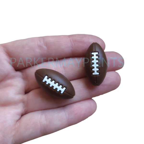 Football Silicone Beads | Football Beads | Sport Silicone Beads | Silicone Beads | Football Sport Beads | Football | Sports Beads