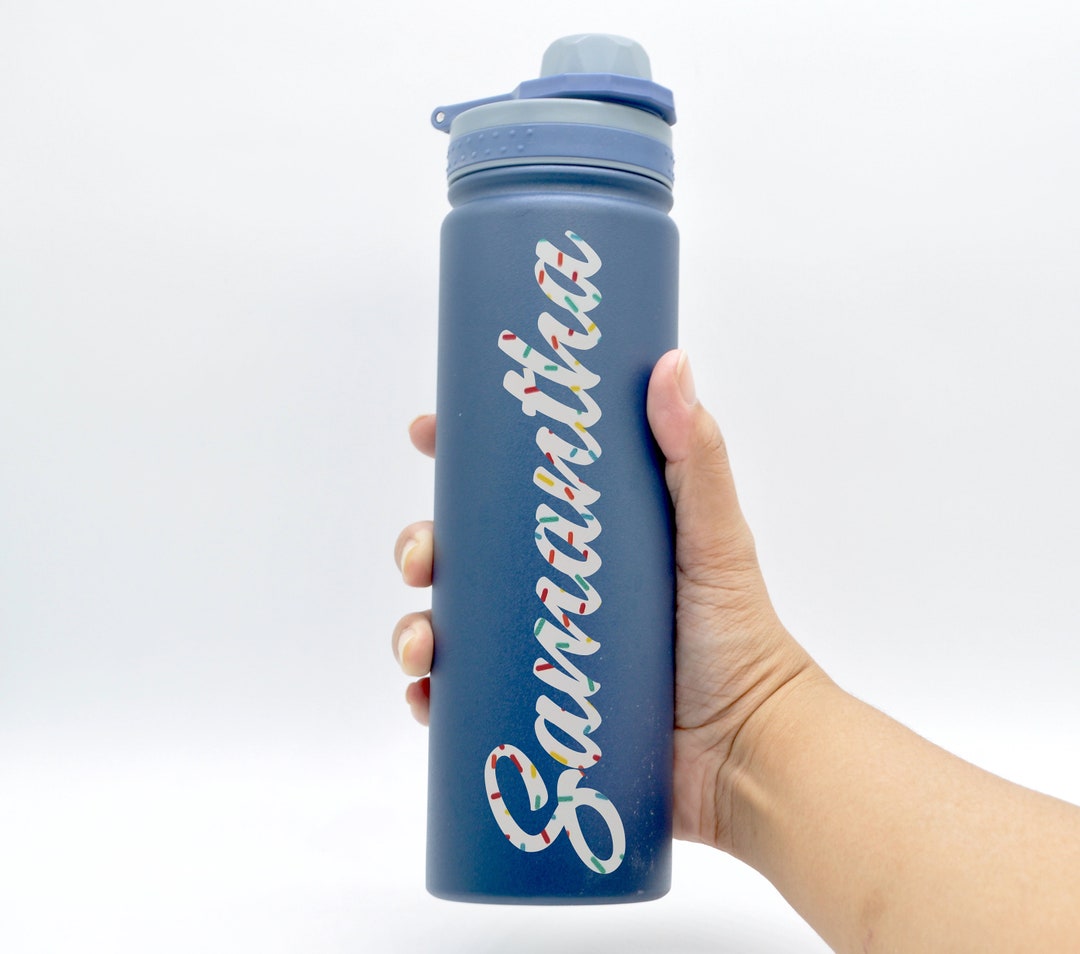 SPRINKLES NAME DECAL Sprinkles Name Sticker Sprinkles Etsy