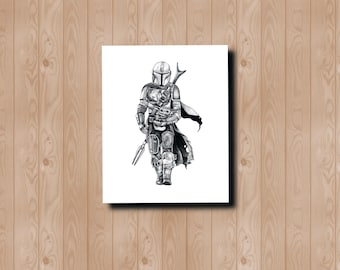 This Is The Way Art Print