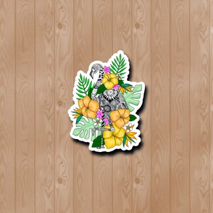 Flamingo Sticker (WATERPROOF)