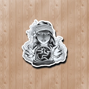 Fortune Teller Sticker (WATERPROOF)