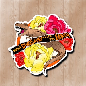 Jurassic Sticker (WATERPROOF)
