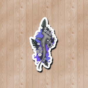 Hammerhead Shark Sticker (WATERPROOF)