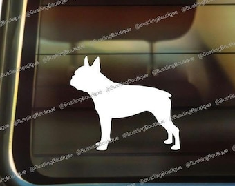 Boston Terrier Decal, Car Decal, Free Shipping