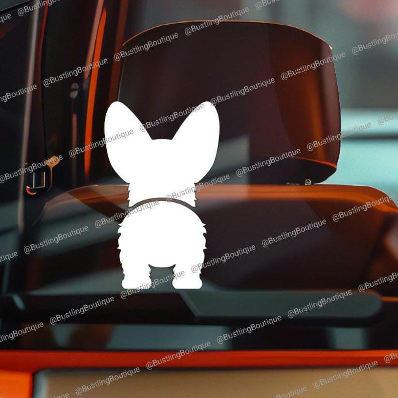 Corgi Butt Decal, Car Decal, Corgi Decal, Free Shipping - Etsy