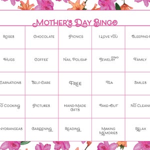 Mother's Day Games Activity Pack Instant Download Printable image 3