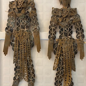 Vintage Indonesian Balinese Statues