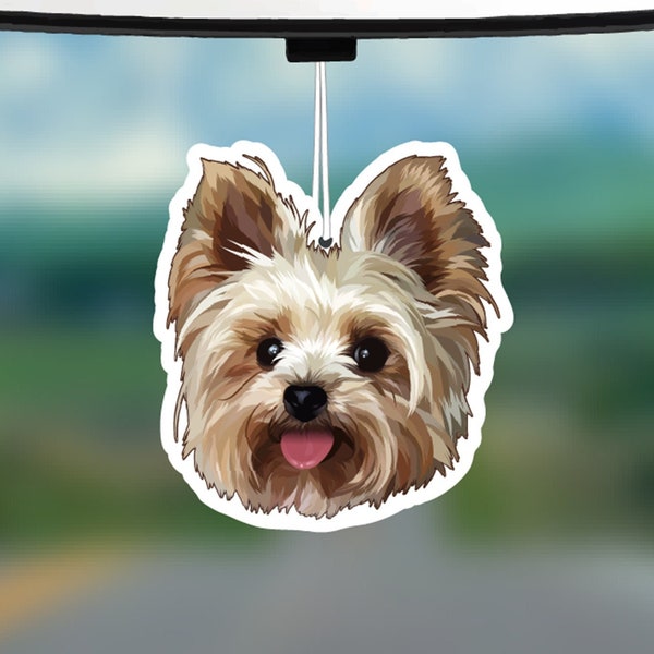 Yorkie Stickers for Car Etsy