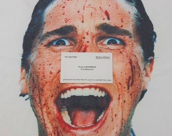 American Psycho Patrick Bateman Business Card - Christian Bale