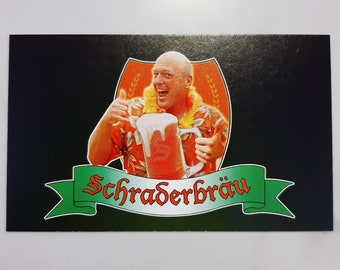 Schraderbrau Breaking Bad Better Call Saul Business Card Prop - DEA Hank Schrader, Gustavo Fring, Walter White Saul Goodman