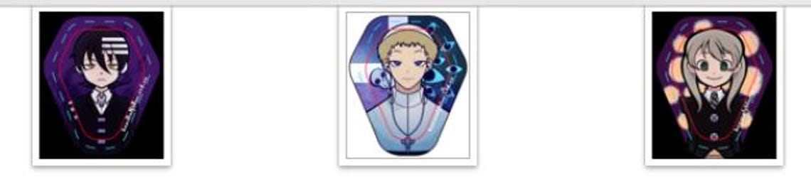 Soul Eater 2 in Coffin Buttons[preorder] - Etsy
