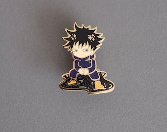 Megumi Domain Expansion enamel pin