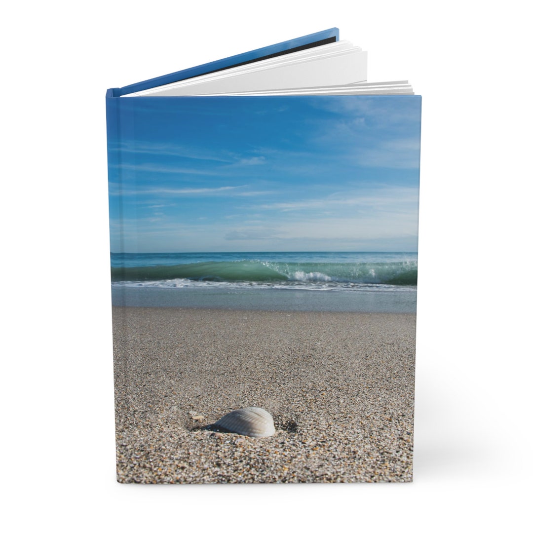 Florida Beach Scene Matte Hardcover Lined Journal~travel Diary With ...
