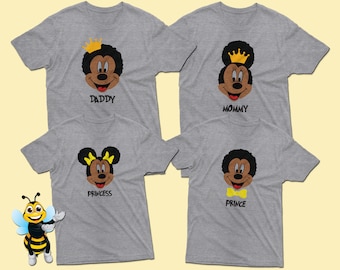 Afro Mickey Shirt - Etsy