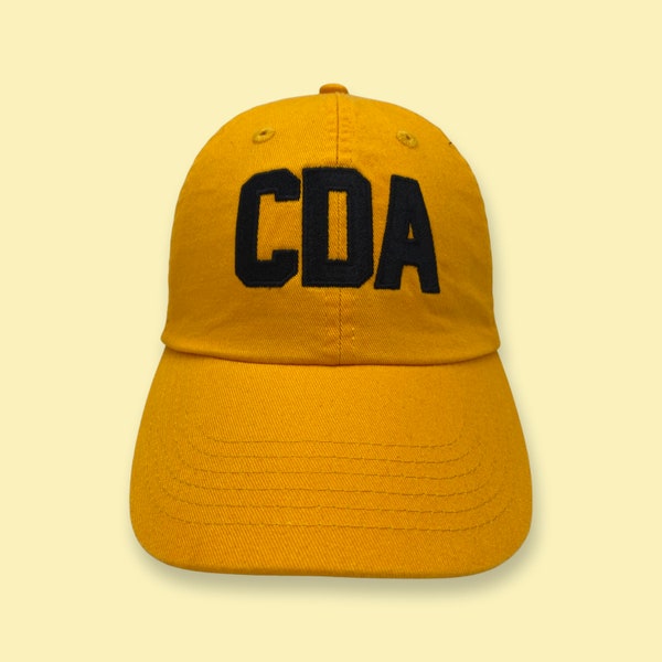 Monster Inc - CDA agent, Child Detection Agency Embroidered Hat | Adjustable Cap | Unstructured Hat | Stitched Baseball Hat |