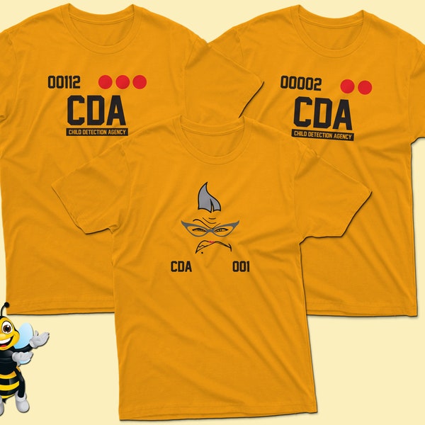 Roz with CDA Team, Monster Inc Shirts, Monsters University Shirts, Child Detection Agency Shirts , Birthday Party Shirts, Disney Trip Shirt